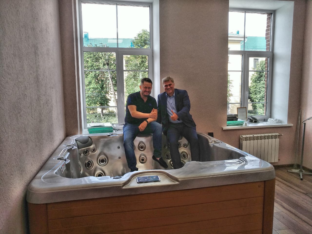 Новый спа бассейн появился в нашем магазине в Воронеже