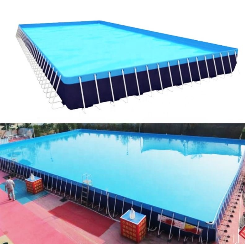 Каркасный летний бассейн для соревнований 10 x 15 x 1 м (рис.5)
