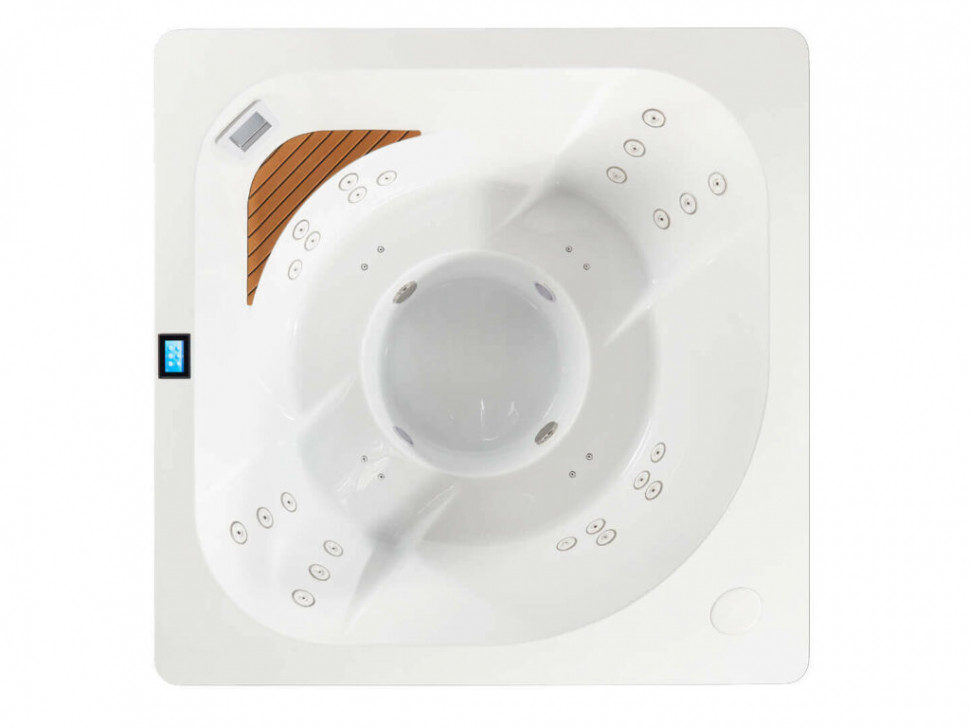 Гидромассажный СПА бассейн Spa Natural Paolo Ferralli The Eye Plus (220x220 см)